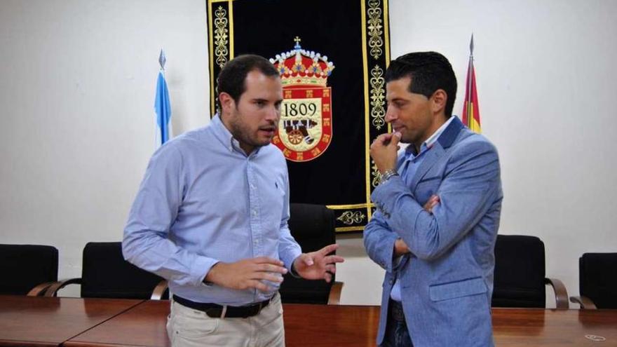 Jorge Cubela y Andrés Díaz en un reciente encuentro. // Fdv