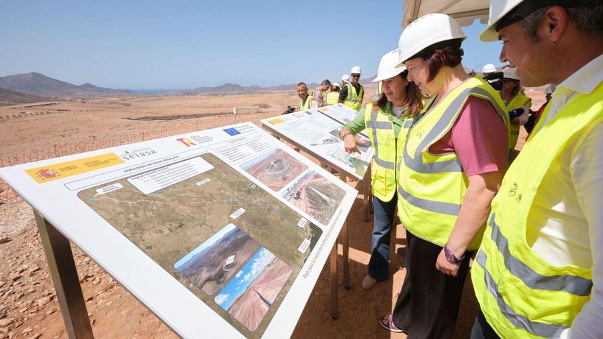 La nueva red de regadío de Fuerteventura beneficiará a 289 regantes de Tuineje y Pájara