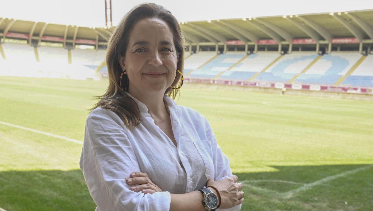Natichu Alvarado, consejera delegada de la Cultural y Deportiva Leonesa.