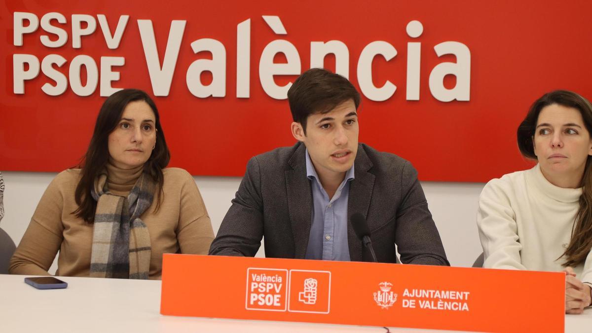 Presentación de las alegaciones del PSPV a los presupuestos de València.