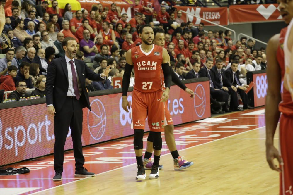 Encuentro entre el UCAM Murcia CB y el Baskonia