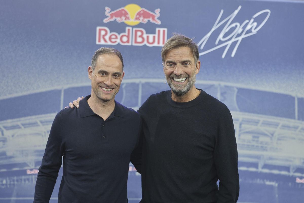 Jürgen Klopp, tras su fichaje por el grupo Red Bull.