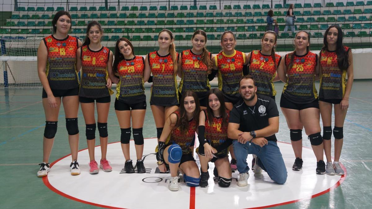 Las juveniles del CV Arenas de Gandia ganaron en Ontinyent