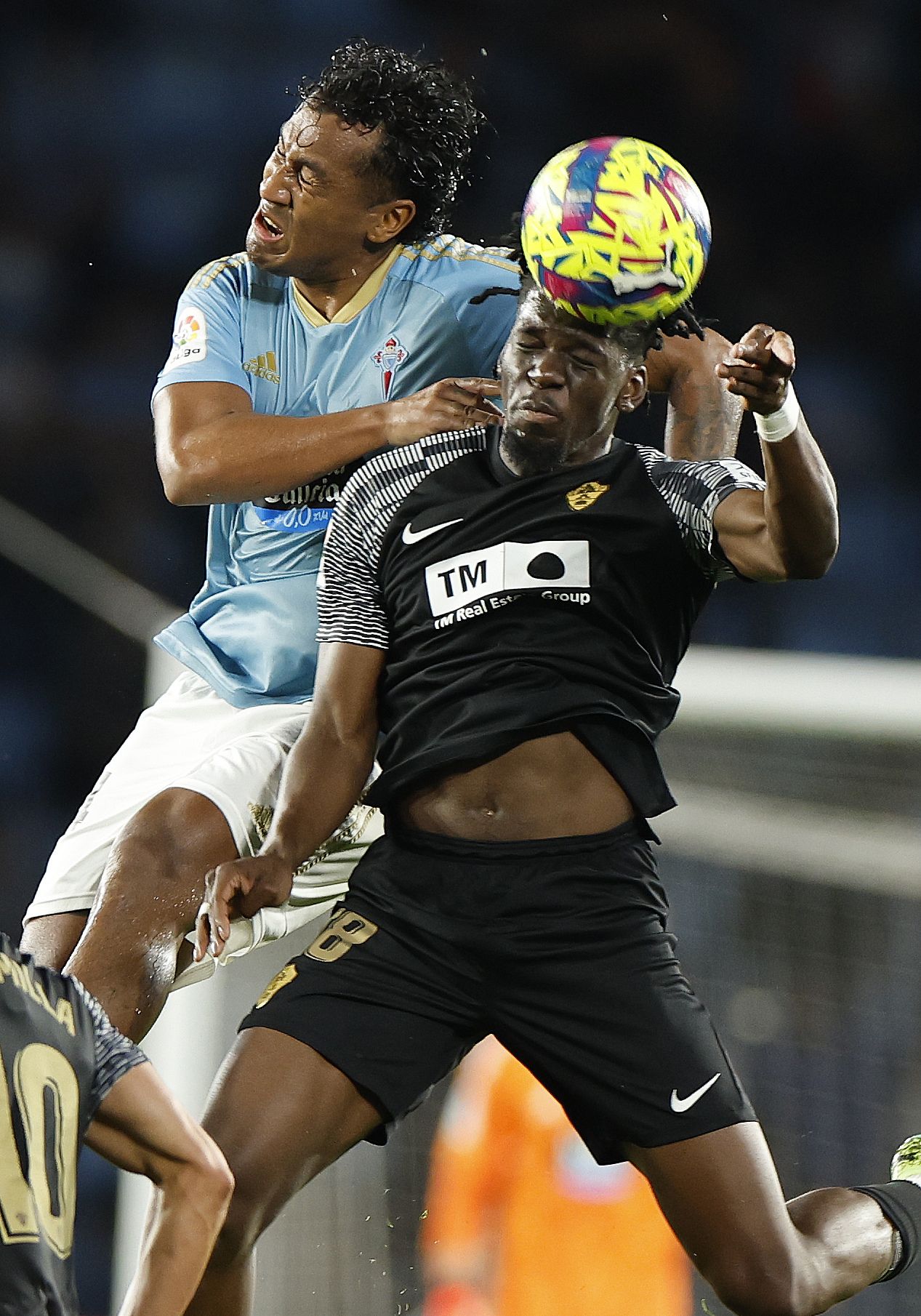 El Celta-Elche, en imágenes