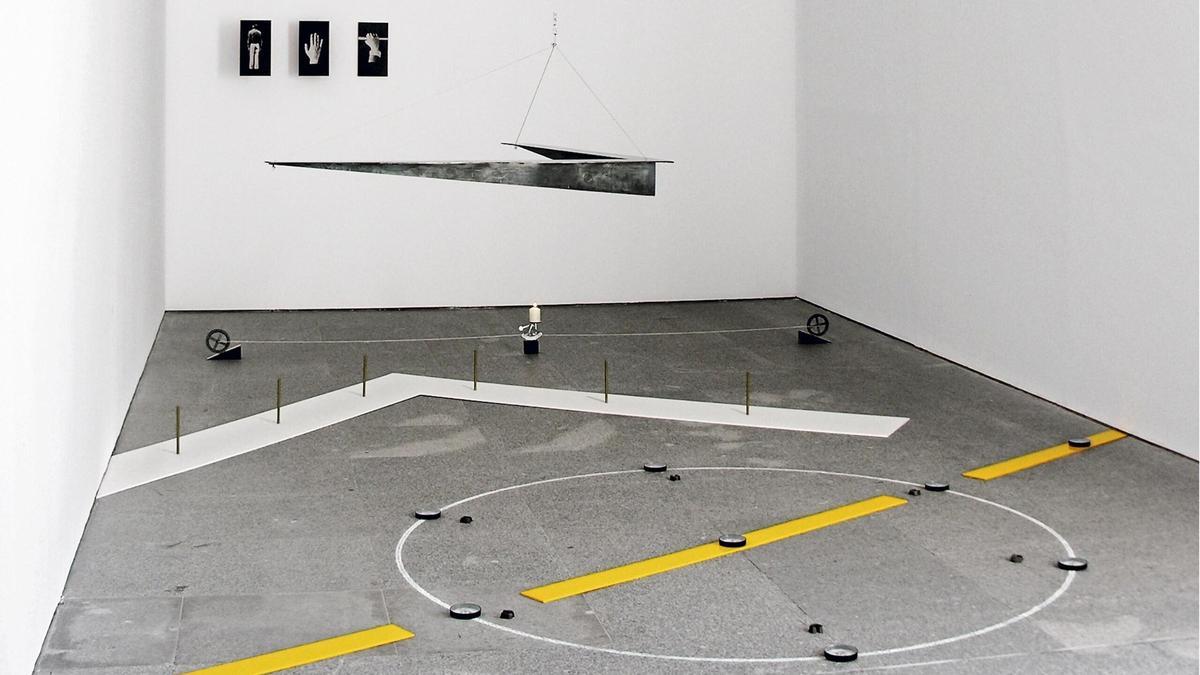 La instalación 'Piezas de luz, gravedad y magnetismo terrestre' (Juan Navarro) que estará en CentroCentro en 2025.