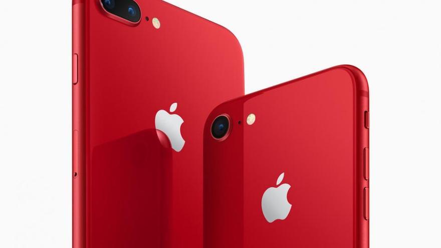 Apple lanza el iPhone 8 y el iPhone 8 Plus en rojo