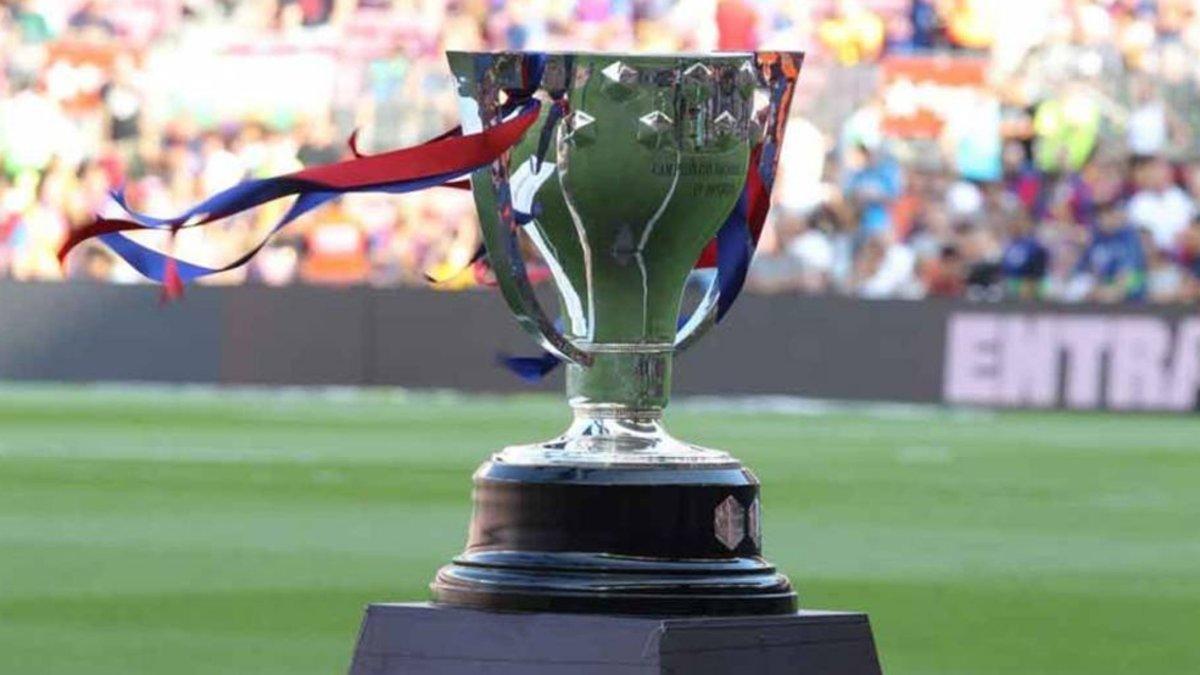 El trofeo de LaLiga