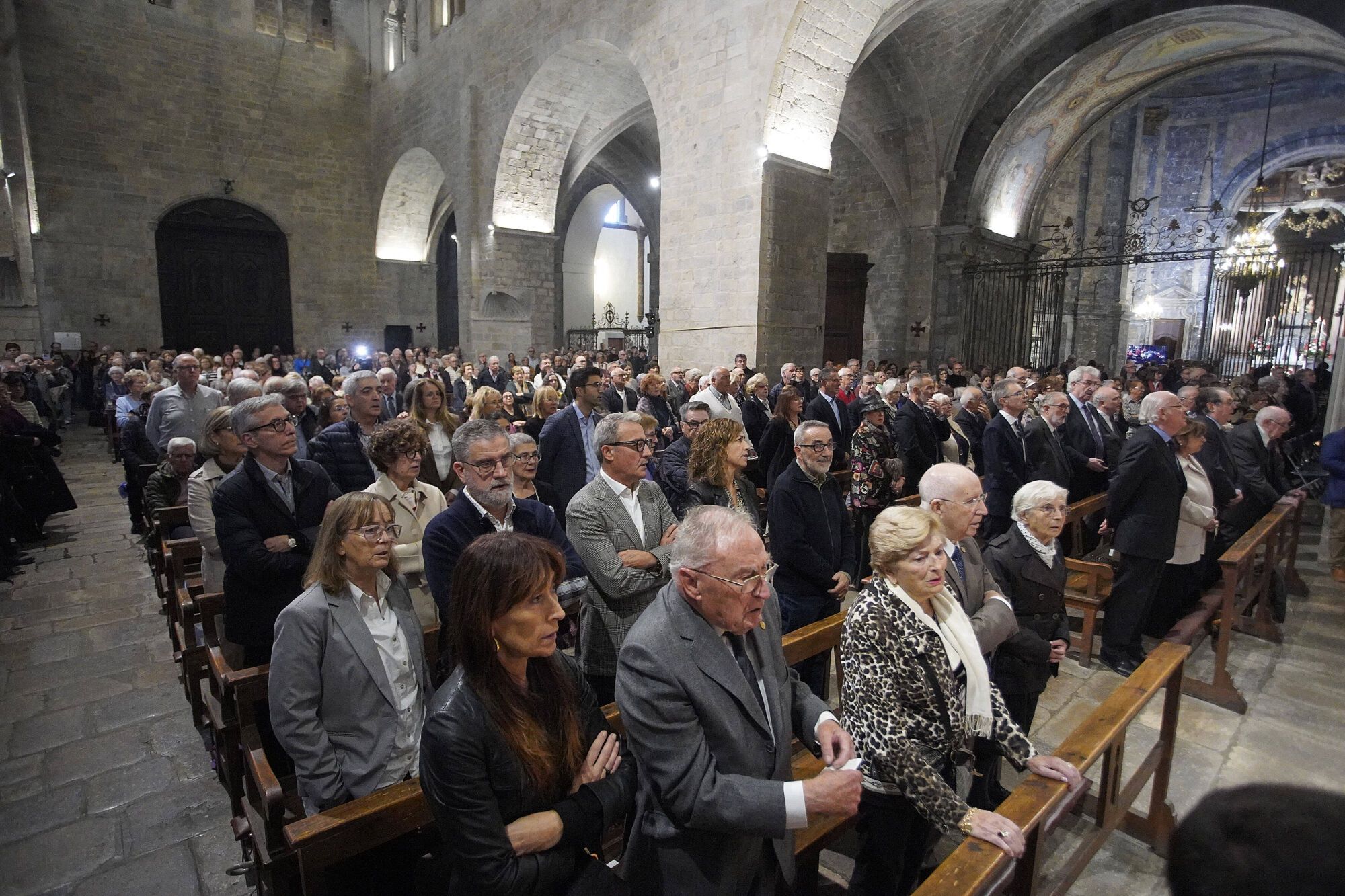 Girona Basílica de Sant Feliu missa de Sant Narcís El Bisbe de Girona evoca Sant Narcís per combatre "la guerra, la fam i la manca d'una vida digna"