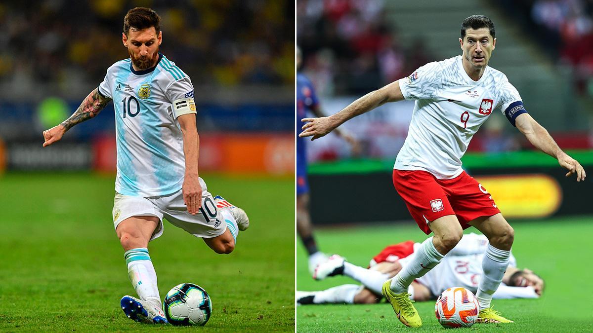 Messi y Lewandowsky
