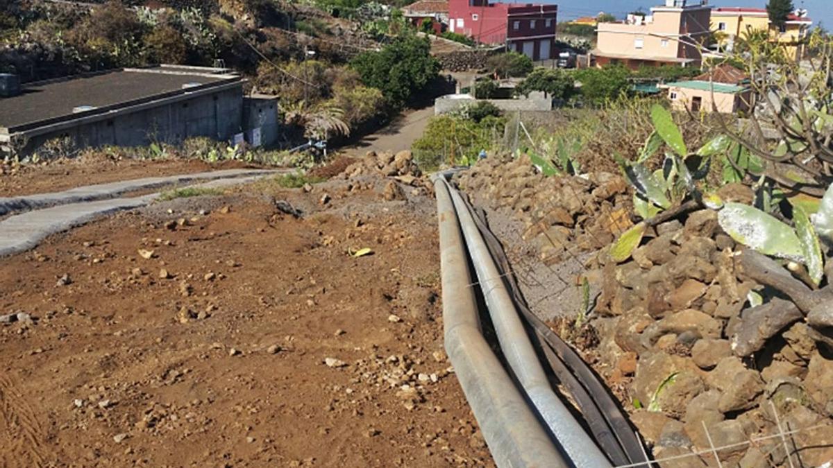 Red de riego de El Paso, en La Palma.