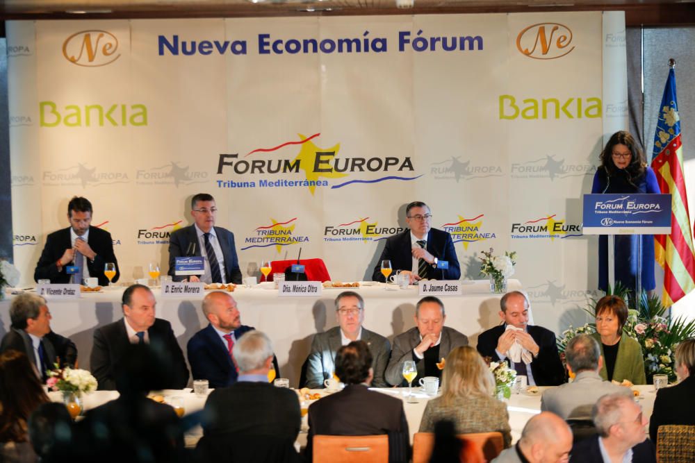 Enric Morera interviene en el Fórum Europa-Tribuna Mediterránea