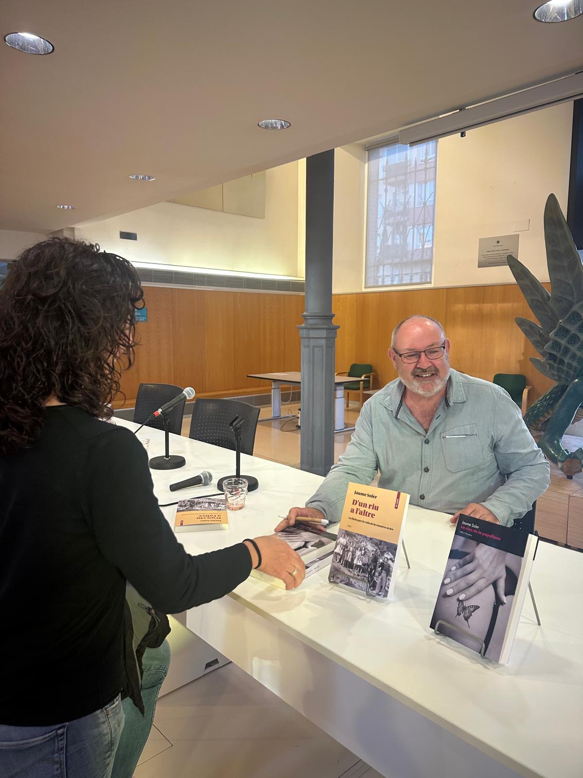 Jaume Soler en una de les presentacions