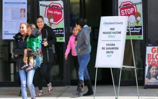 Las escuelas de Nueva York están bajo amenaza por el brote de sarampión