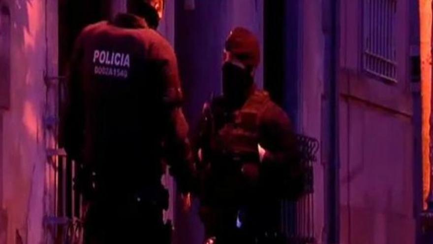 Operación antiterrorista contra un grupo anarquista en Barcelona