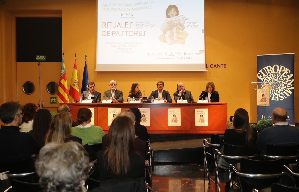 La presentación de la exposición