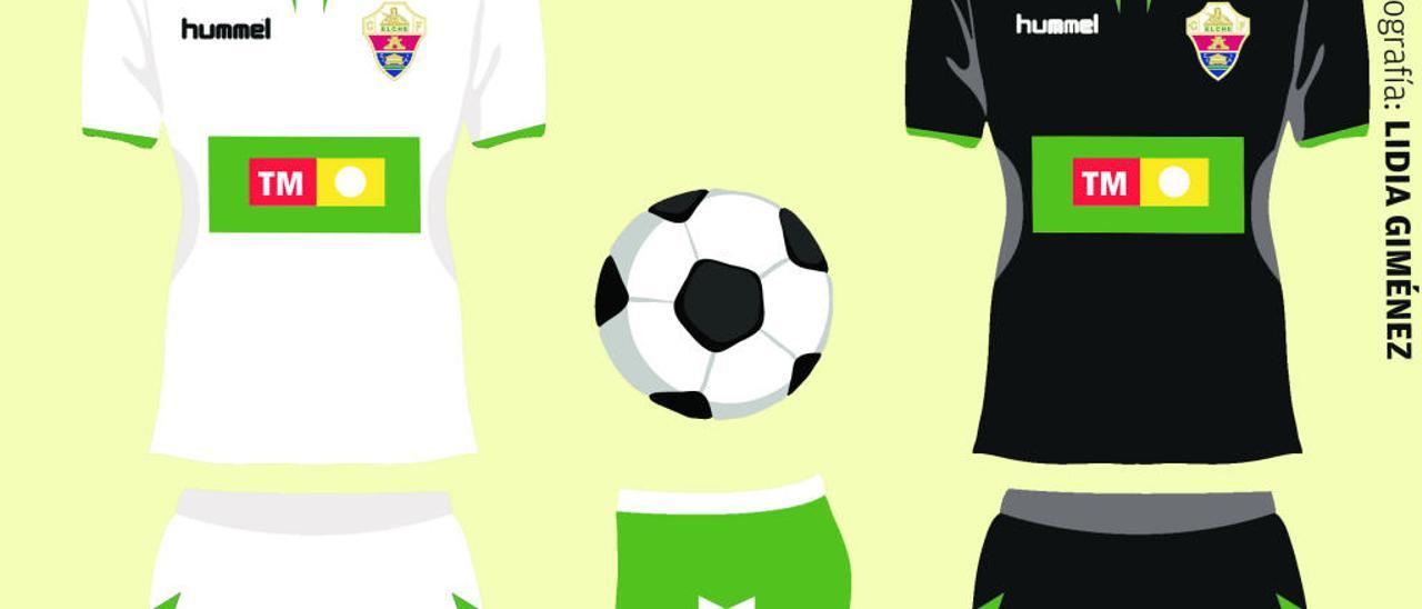 El Elche perfila sus nuevas equipaciones