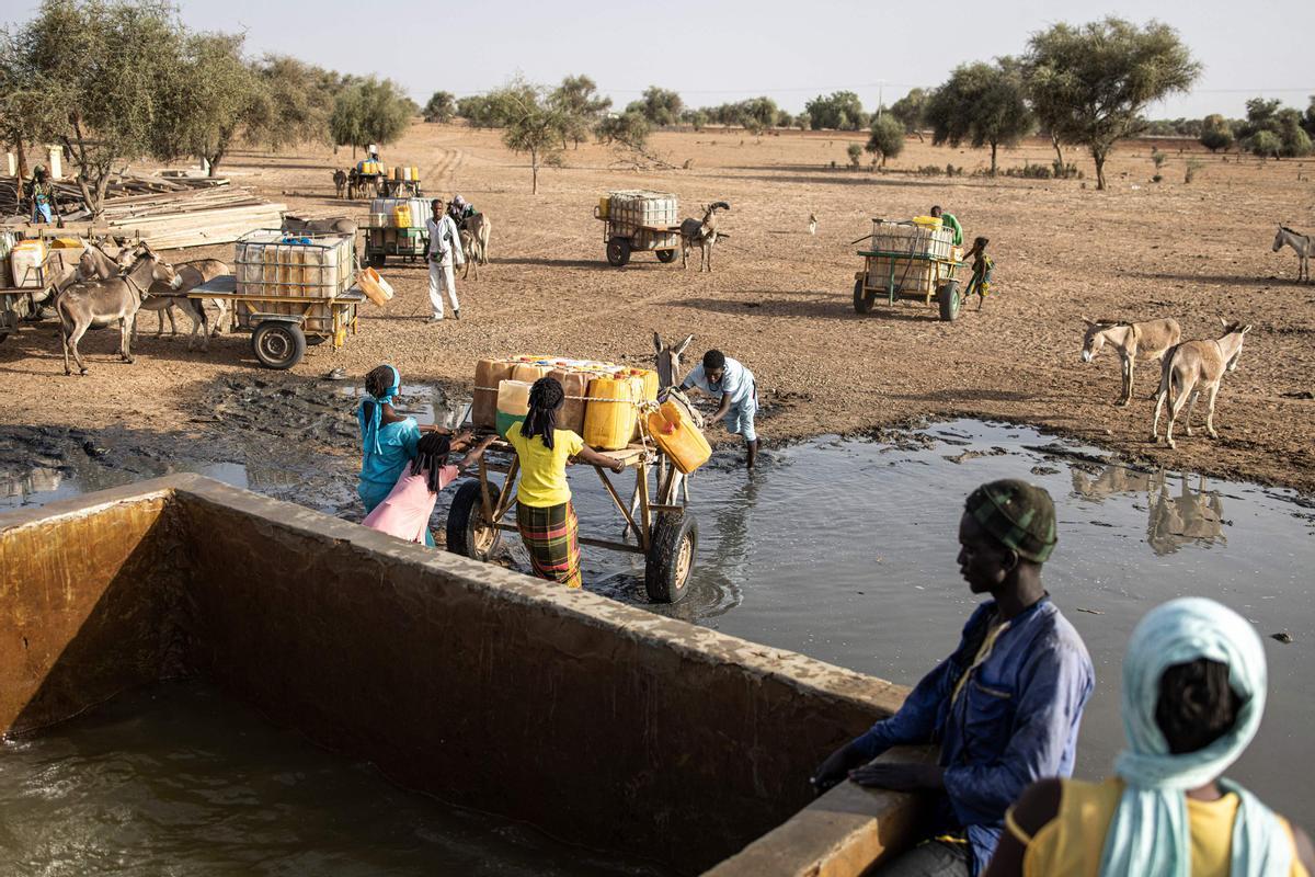 Calor extremo en la región de Matam, en el noroeste de Senegal