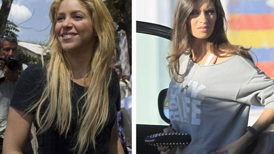 Shakira y Sara Carbonero, protagonistas absolutas de la Eurocopa
