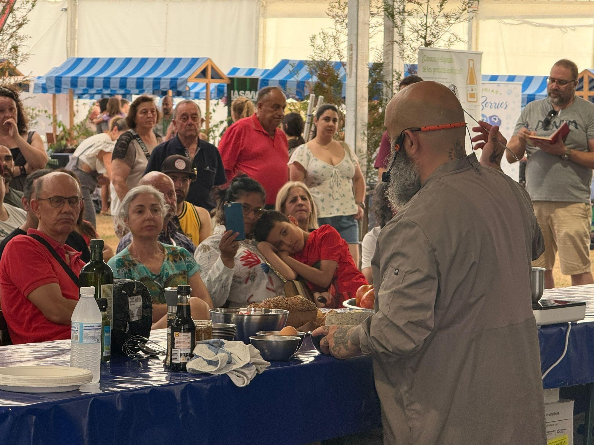 Así fue el showcooking de David Montes en FAPEA