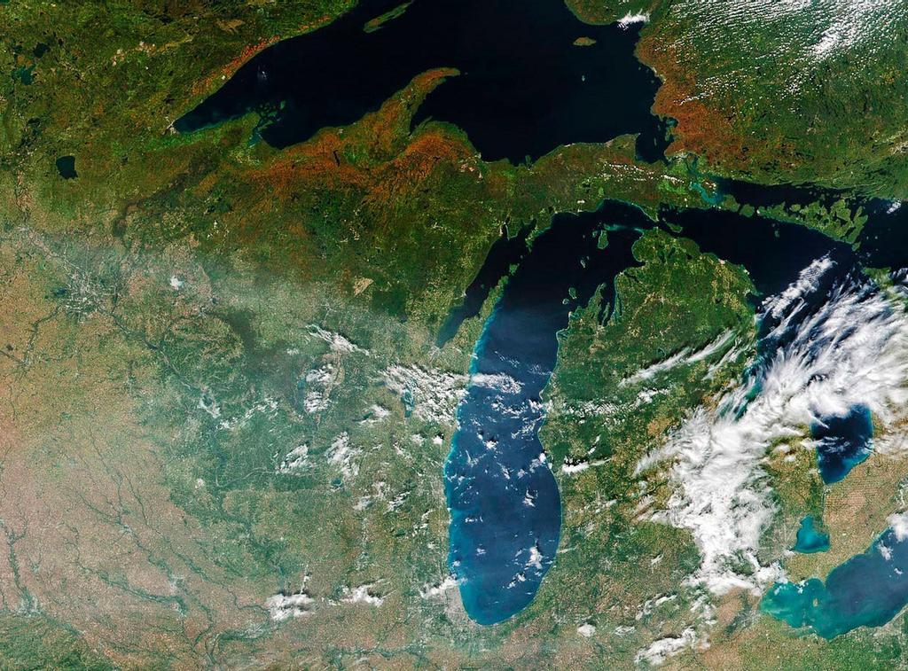 Otoño desde el espacio
