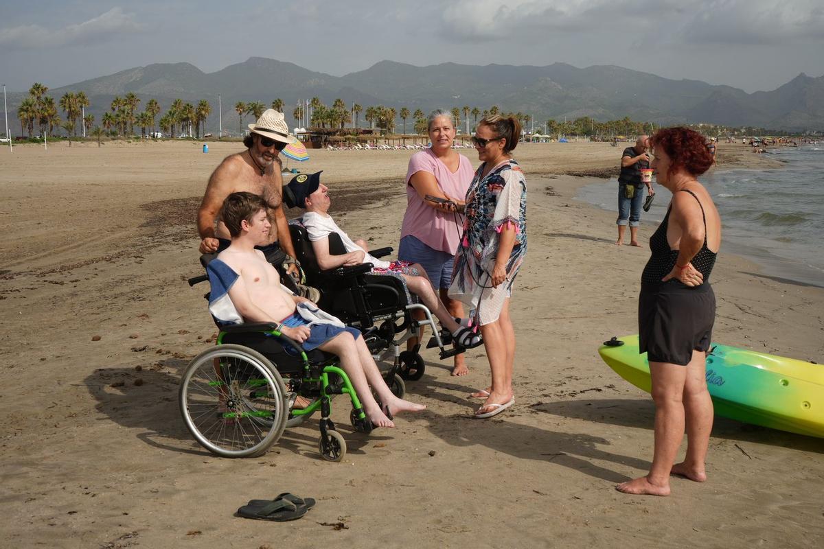 Jornada Mediterráneo Accesible en la playa de Castelló