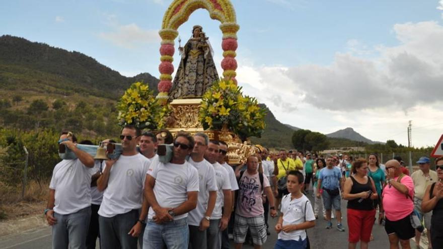 Cieza escolta a sus patronos en el tradicional encuentro