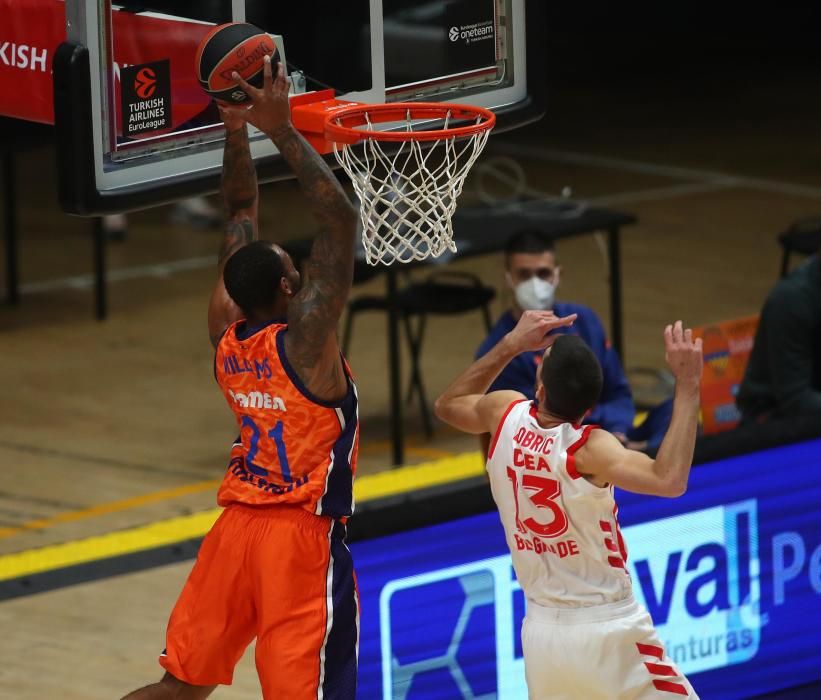 Valencia Basket - Estrella Roja, en imágenes