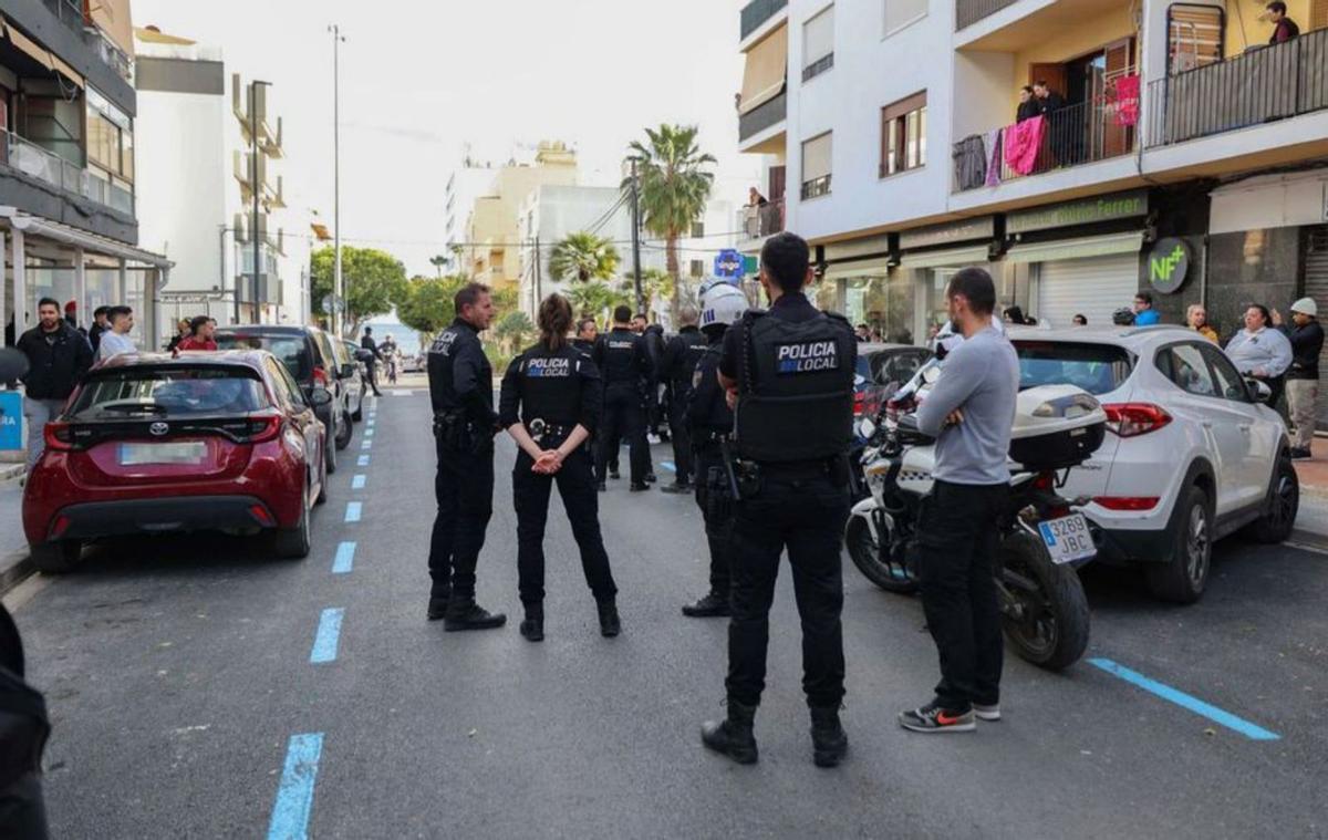 Malestar en ses Figueretes tras la última pelea multitudinaria