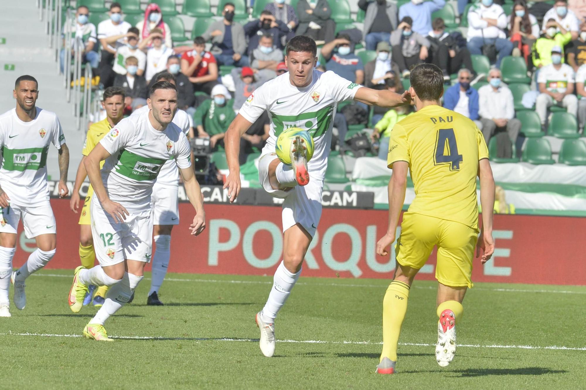 Las imágenes del Elche CF - Villarreal CF