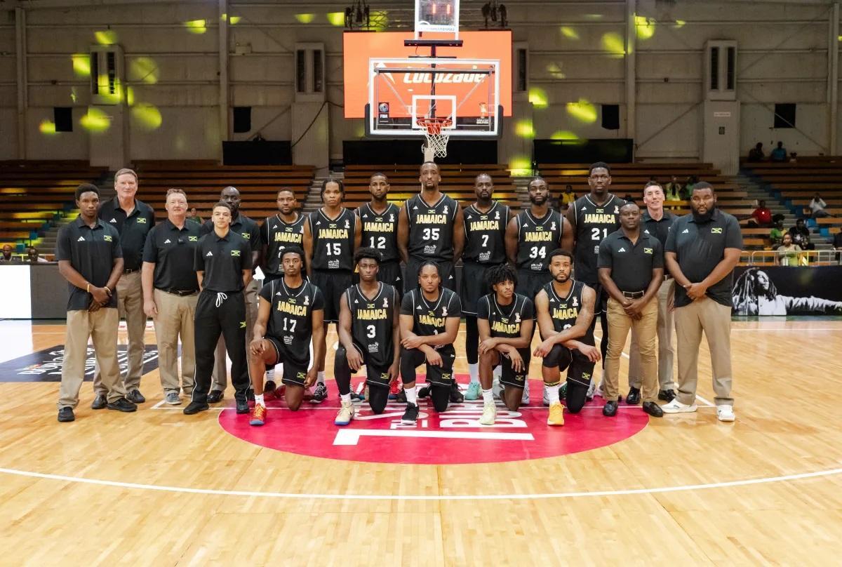 La selección de Jamaica que ganó a Bahamas esta pasada madrugada.