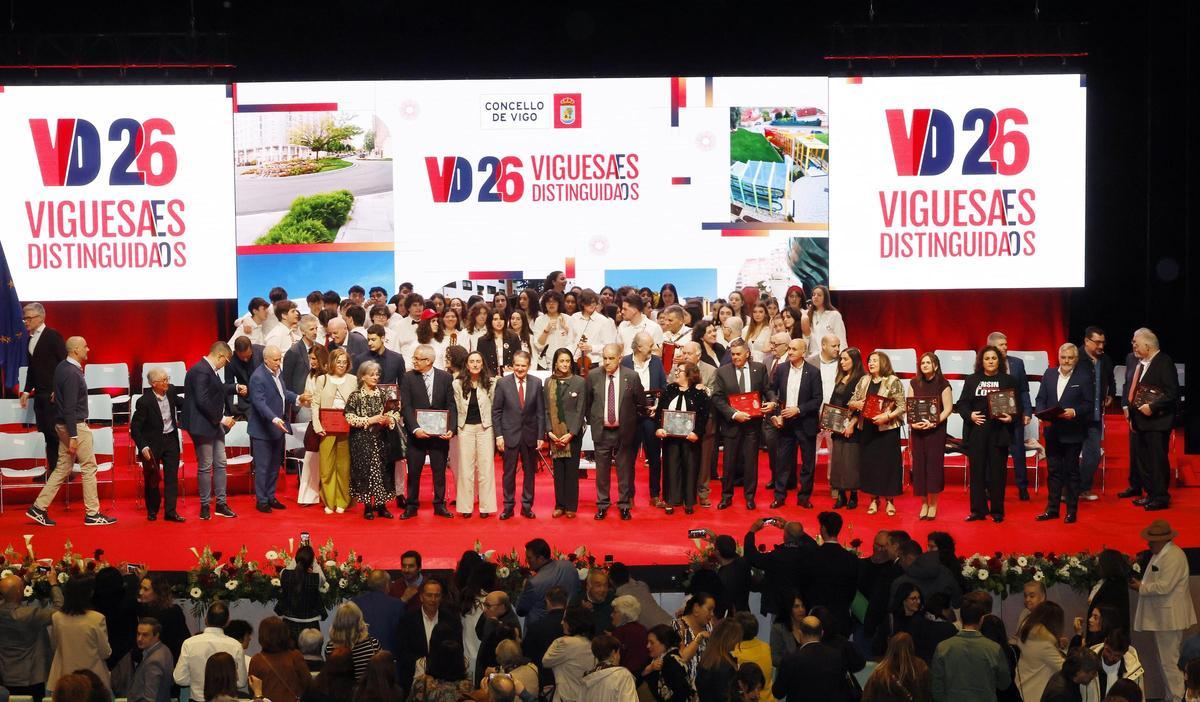 Vigueses Distinguidos y Medallas de Oro de Vigo 2026 Vigueses Distinguidos y Medallas de Oro de Vigo 2026