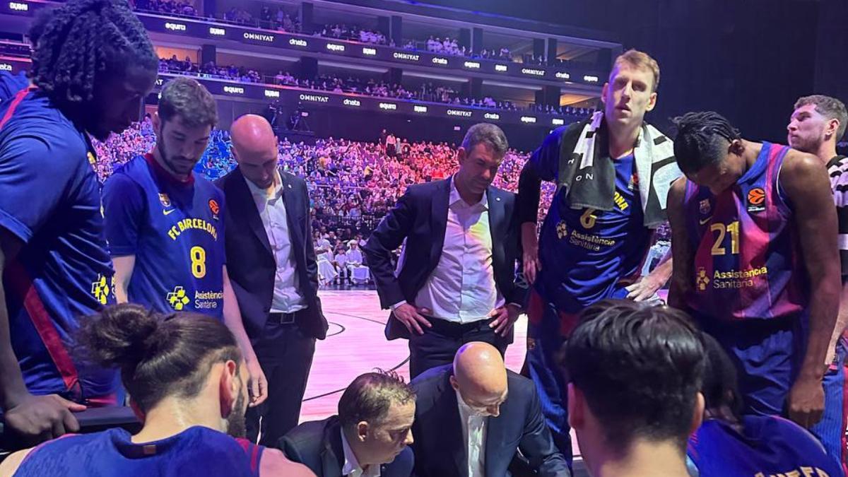 El Barça, en un tiempo muerto en Dubai