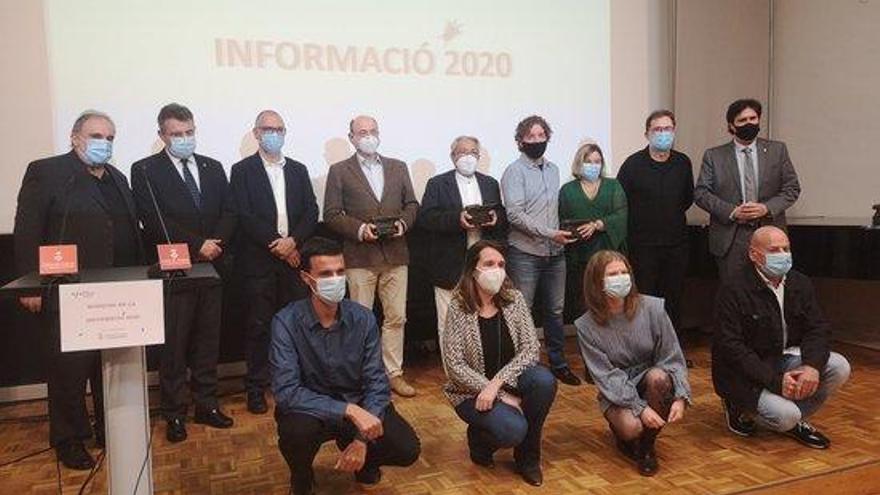 Els periodistes gironins premien premsa de l&#039;ICS i de Salut a Girona