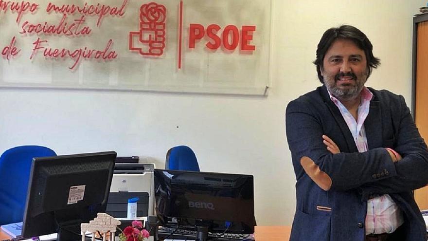 El portavoz del PSOE en el Ayuntamiento de Fuengirola, David Álvarez Castillo.