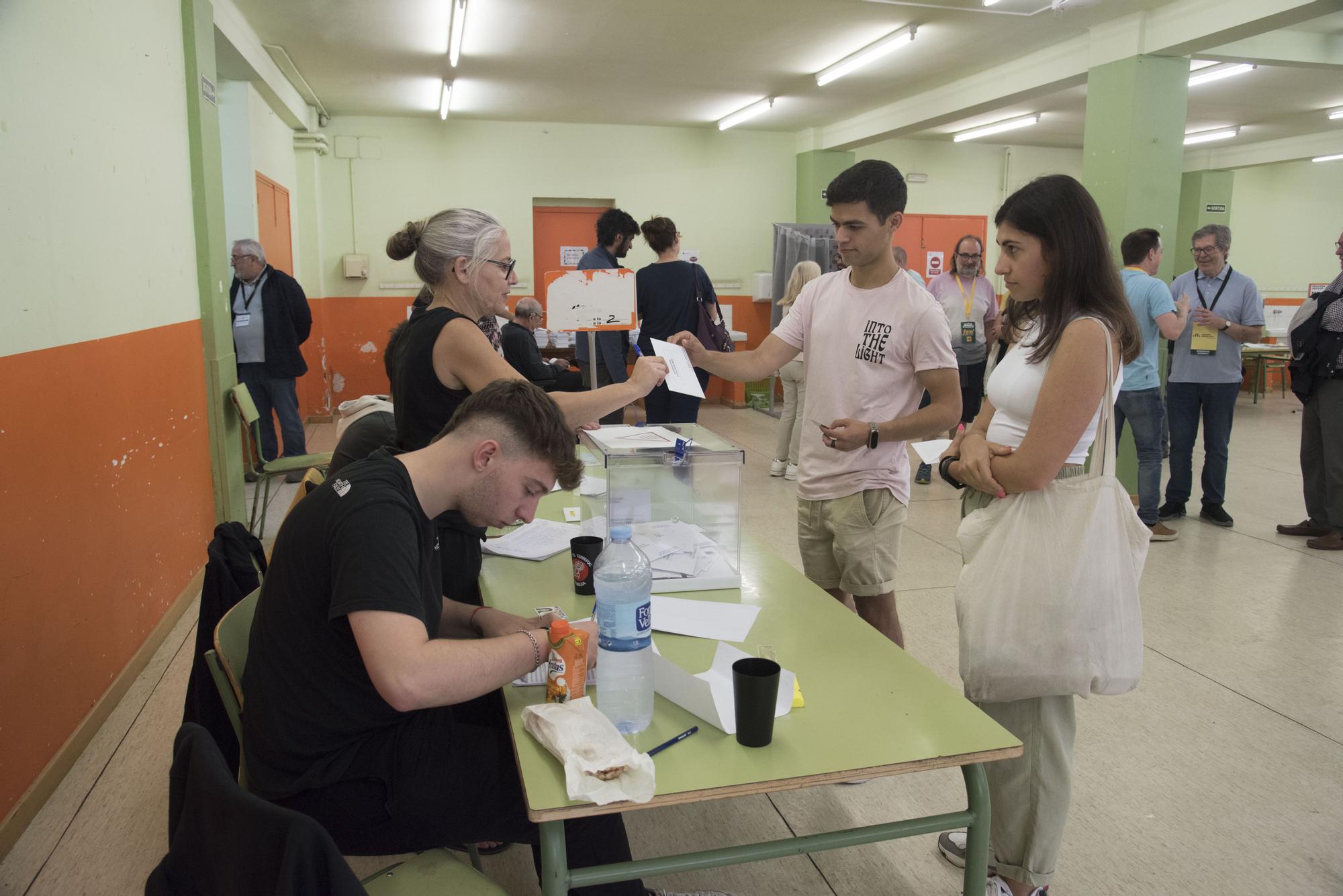 Les imatges de les eleccions municipals 2023 a Manresa