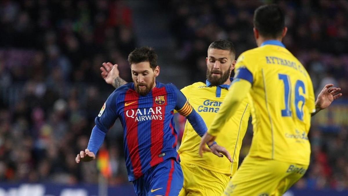 Leo Messi volverá a enfrentarse a la defensa de la UD Las Palmas
