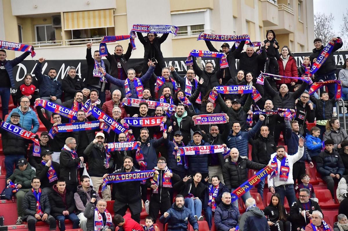 Eldense fans in the new Pepico Amat