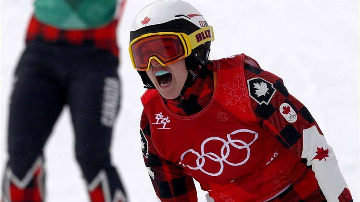 Serwa celebró con rabia su oro tras la plata de Sochi