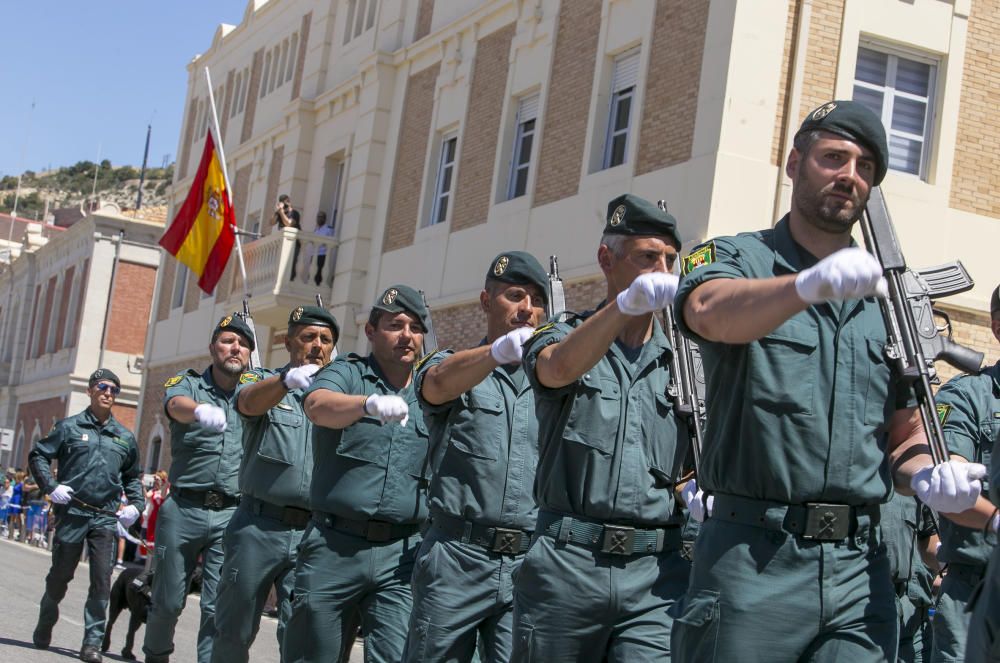 Acto institucional del 175 aniversario de la Guardia Civil en Alicante