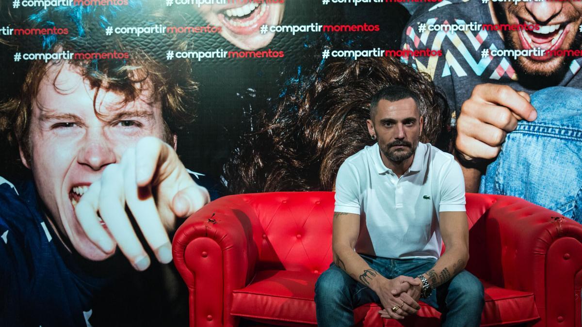 David Delfín en la campaña #compartirmomentos en el Día Mundial del Sida 2015