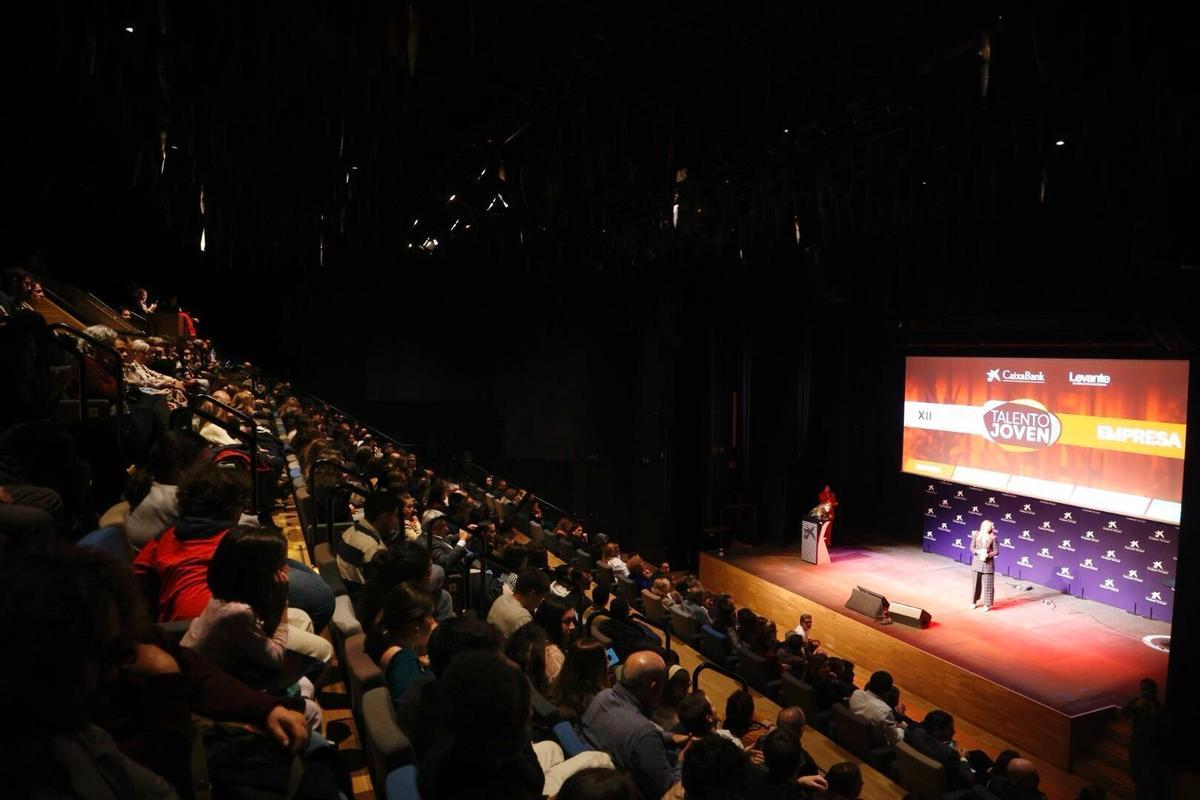 Imagen de archivo de la pasada edición de los Premios Talento Joven de la Comunitat Valenciana.
