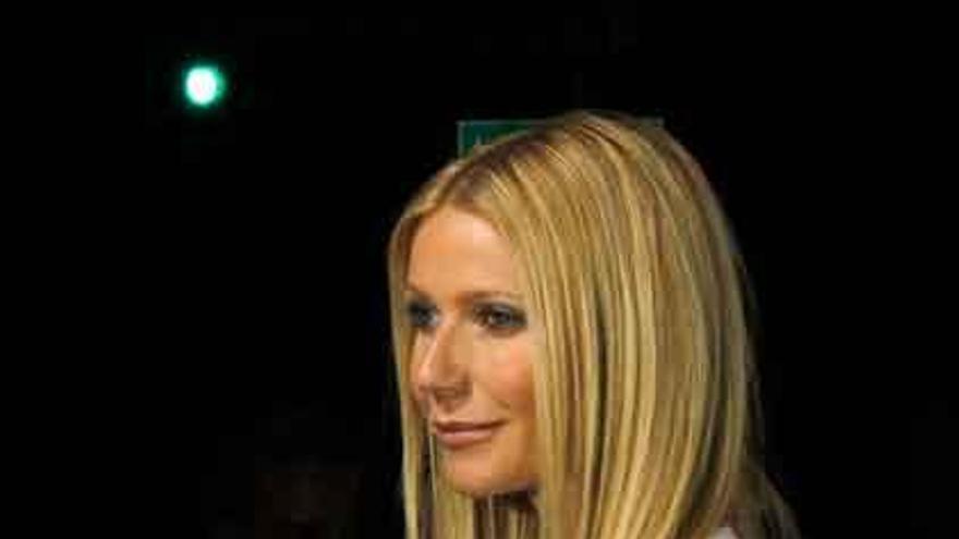 Gwyneth Paltrow, con la boca abierta