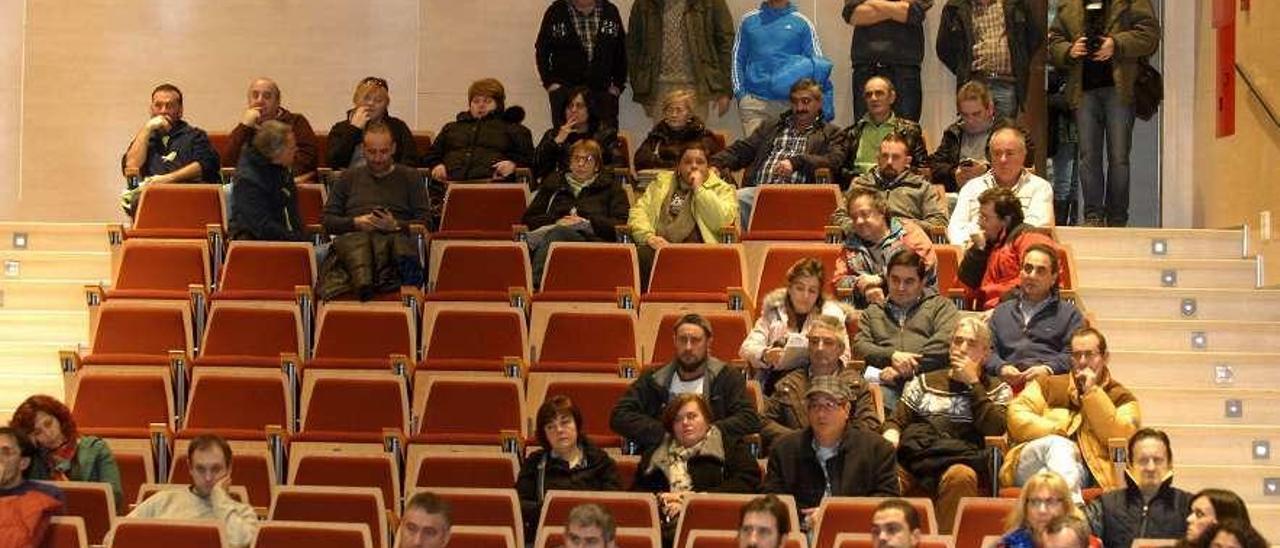 Una asamblea de empleados municipales en 2017.