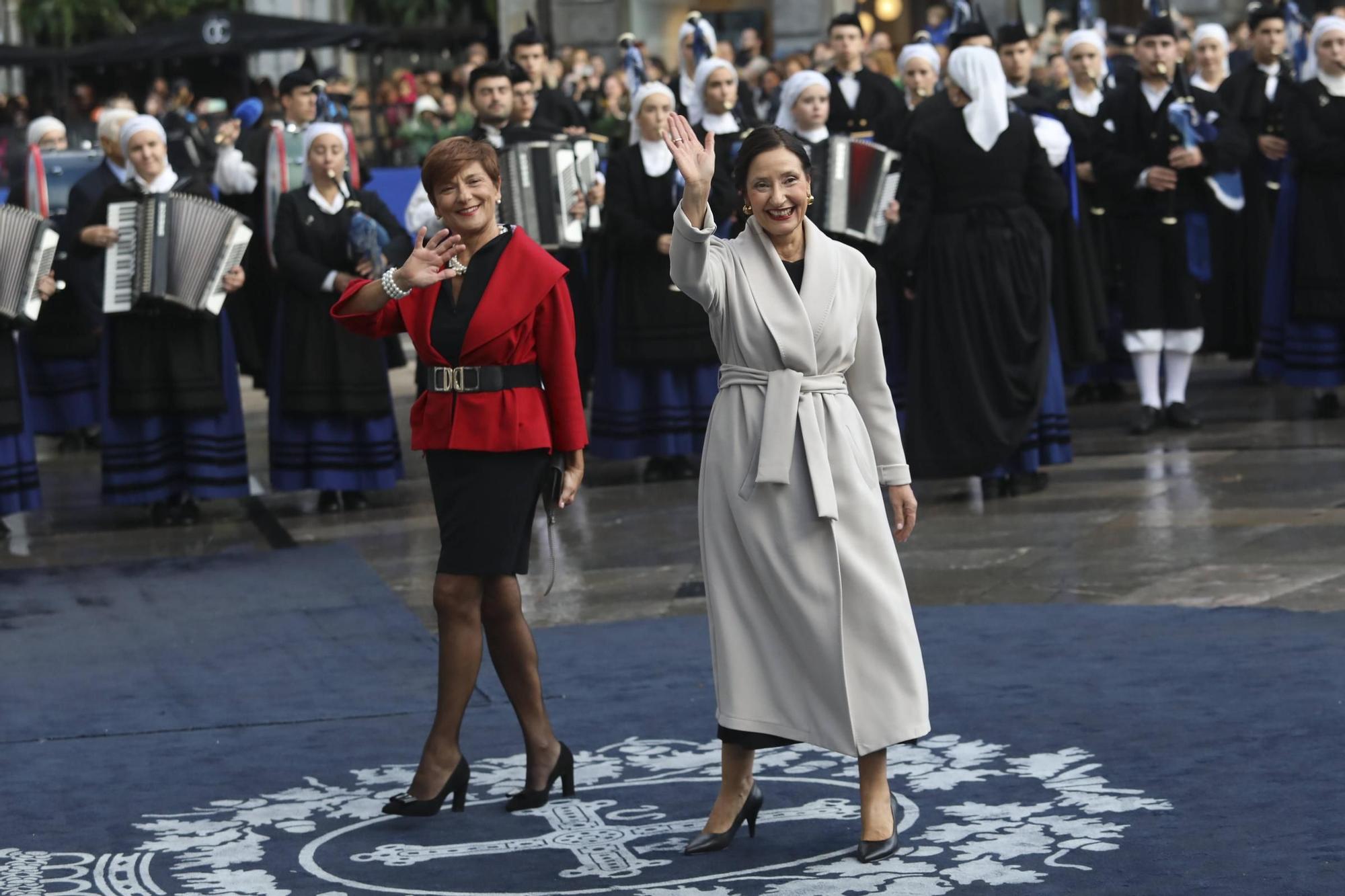 EN IMÁGENES: Así fue la alfombra azul de los Premios Princesa de Asturias 2023