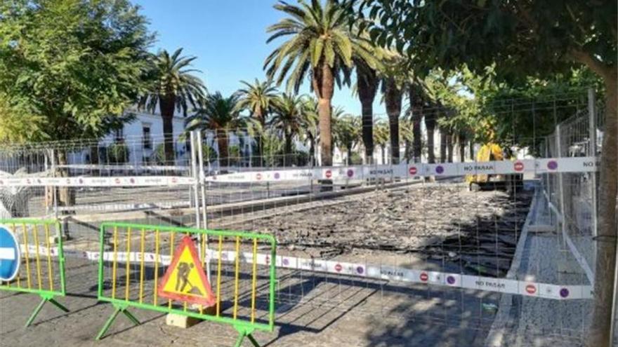 Comienza la obra para hacer el entorno del paseo Grande plataforma única