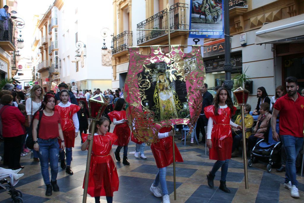 Procesión de papel en Lorca