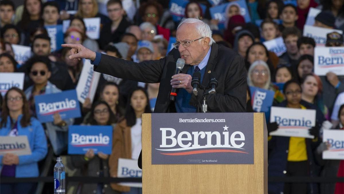 Seis estados ponen a prueba la viabilidad de la candidatura de Sanders