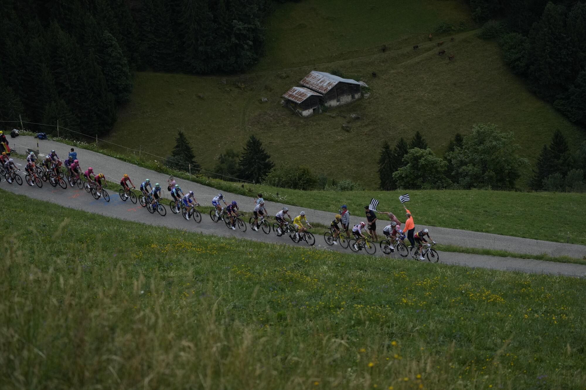  La etapa 19 del Tour de Francia, en imágenes.
