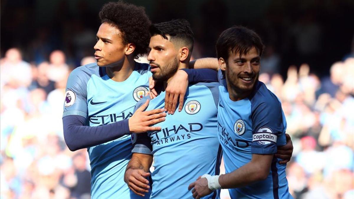 Agüero, Sané y Silva resultaron letales para el Hull