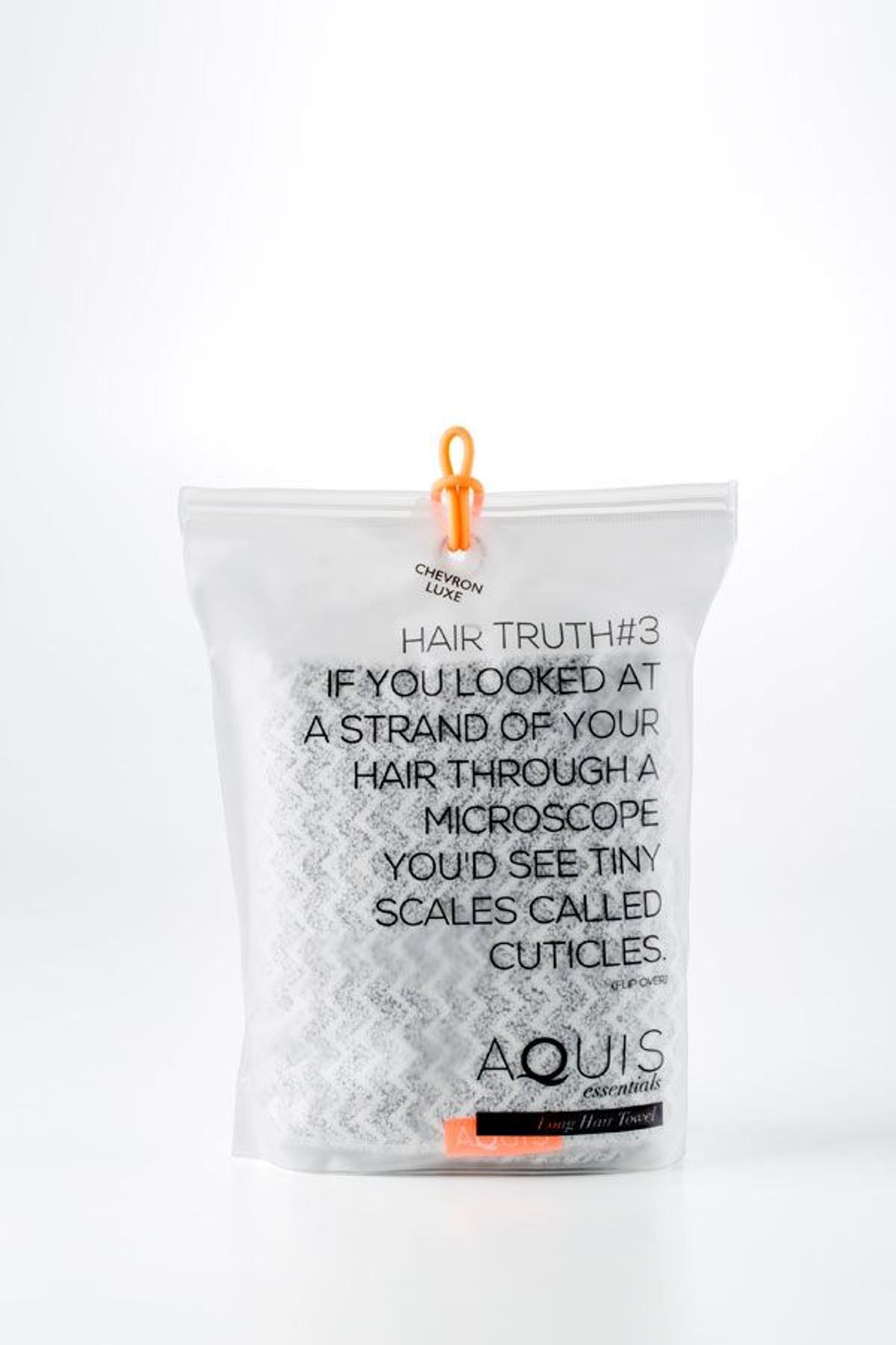 Lisse Luxe Hair Towel, Aquis
